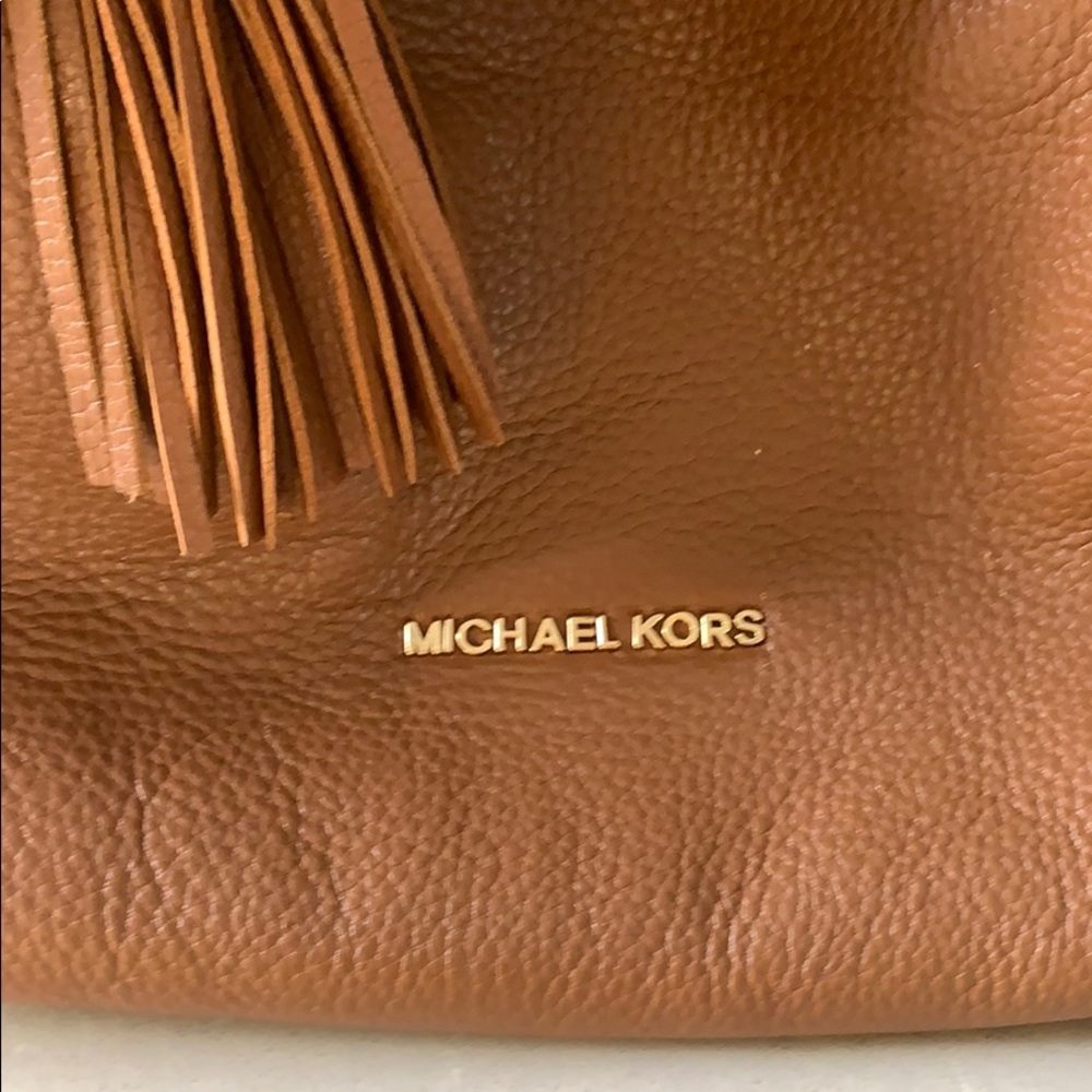 Michael Kors Weston Bag Leather Crossbody w Tassel